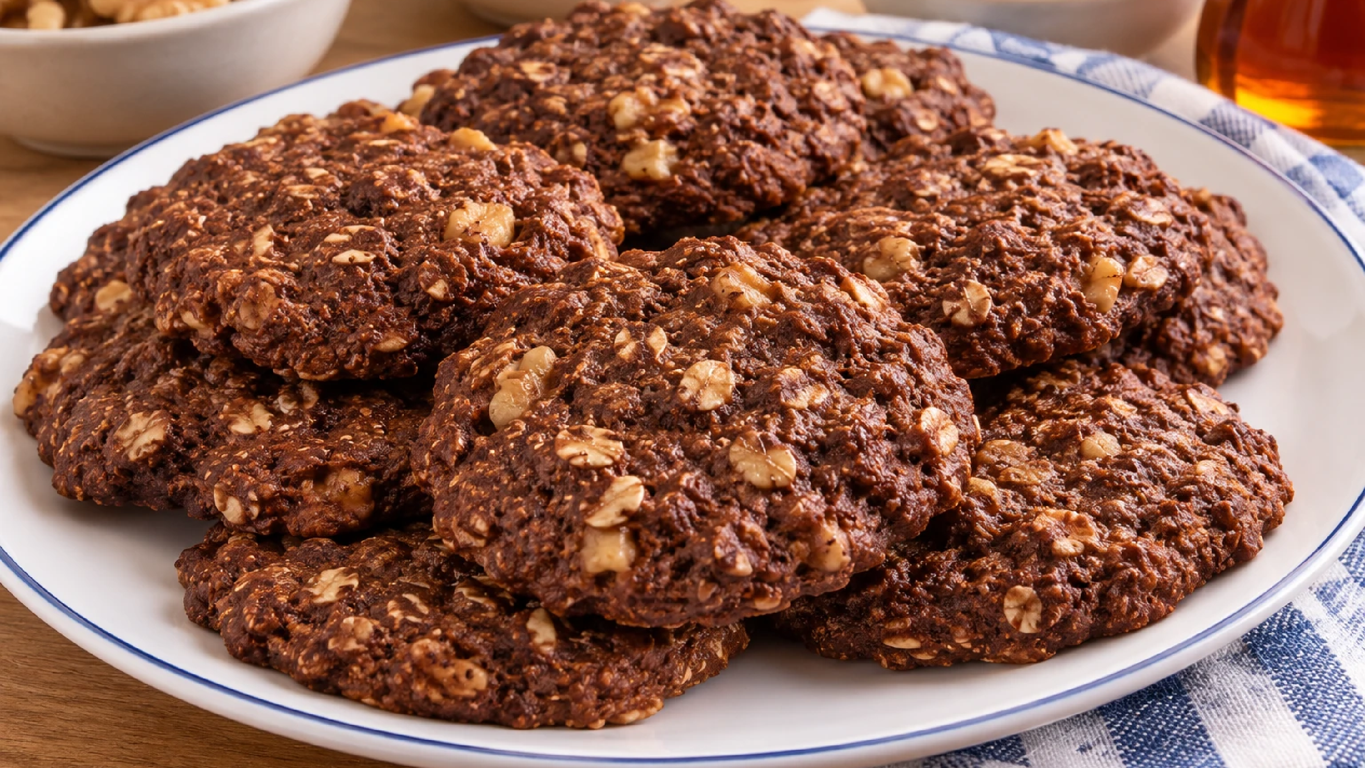 Cholesterol-free chocolate cookie recipe