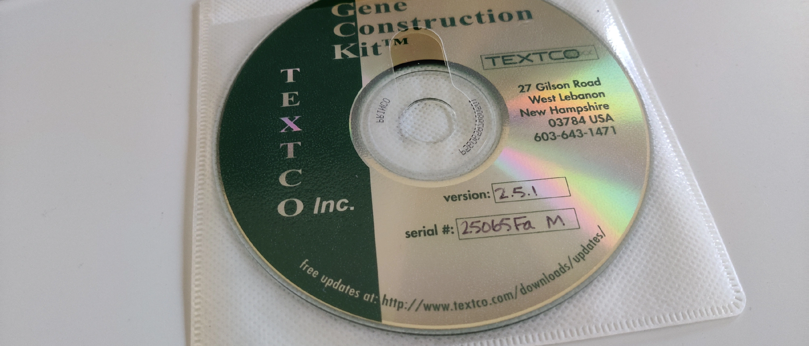 Opening old plasmid map files