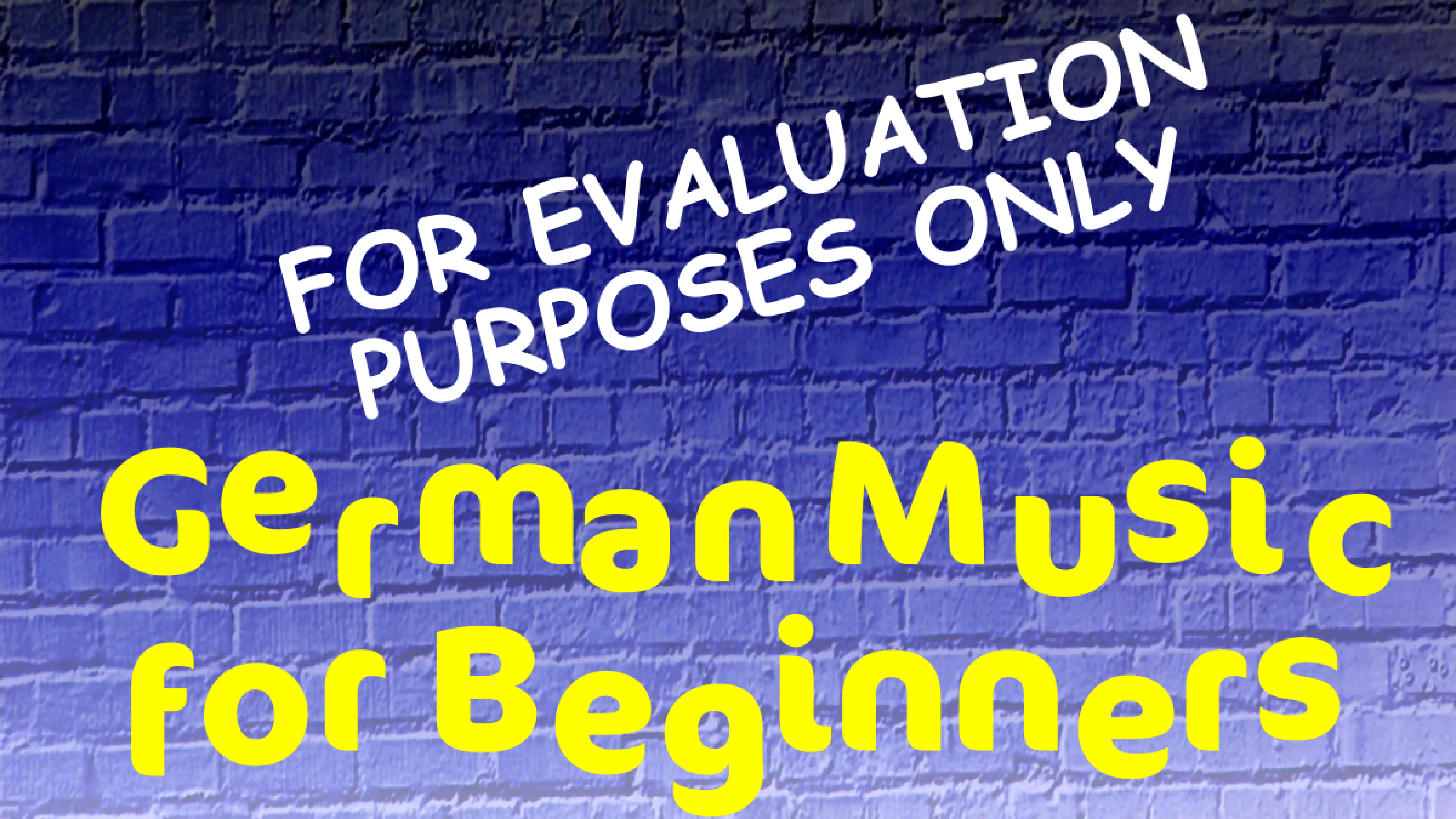 German Music for Beginners