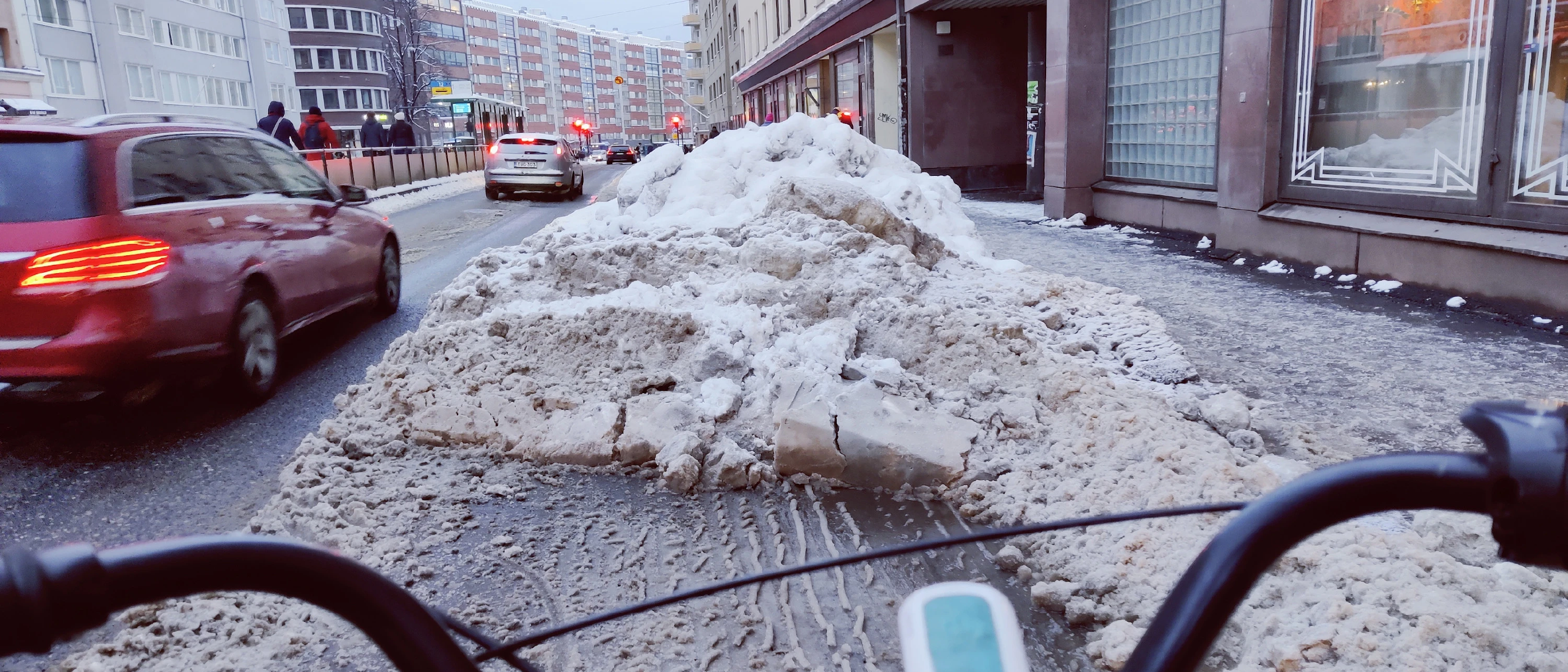 Winter cycling is not for the faint of heart
