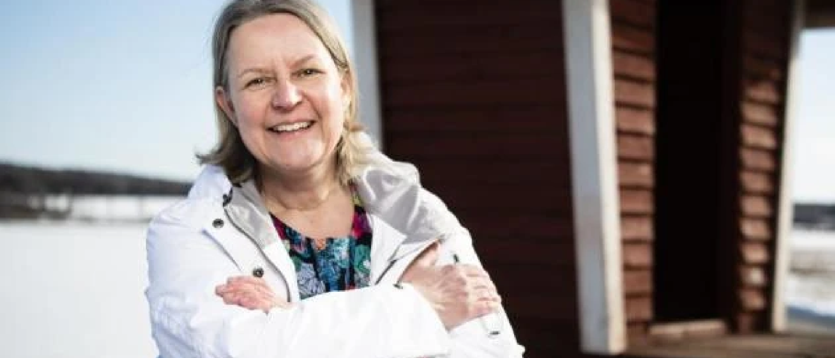 Mia Sivén, the world's first professor of sustainable pharmacy