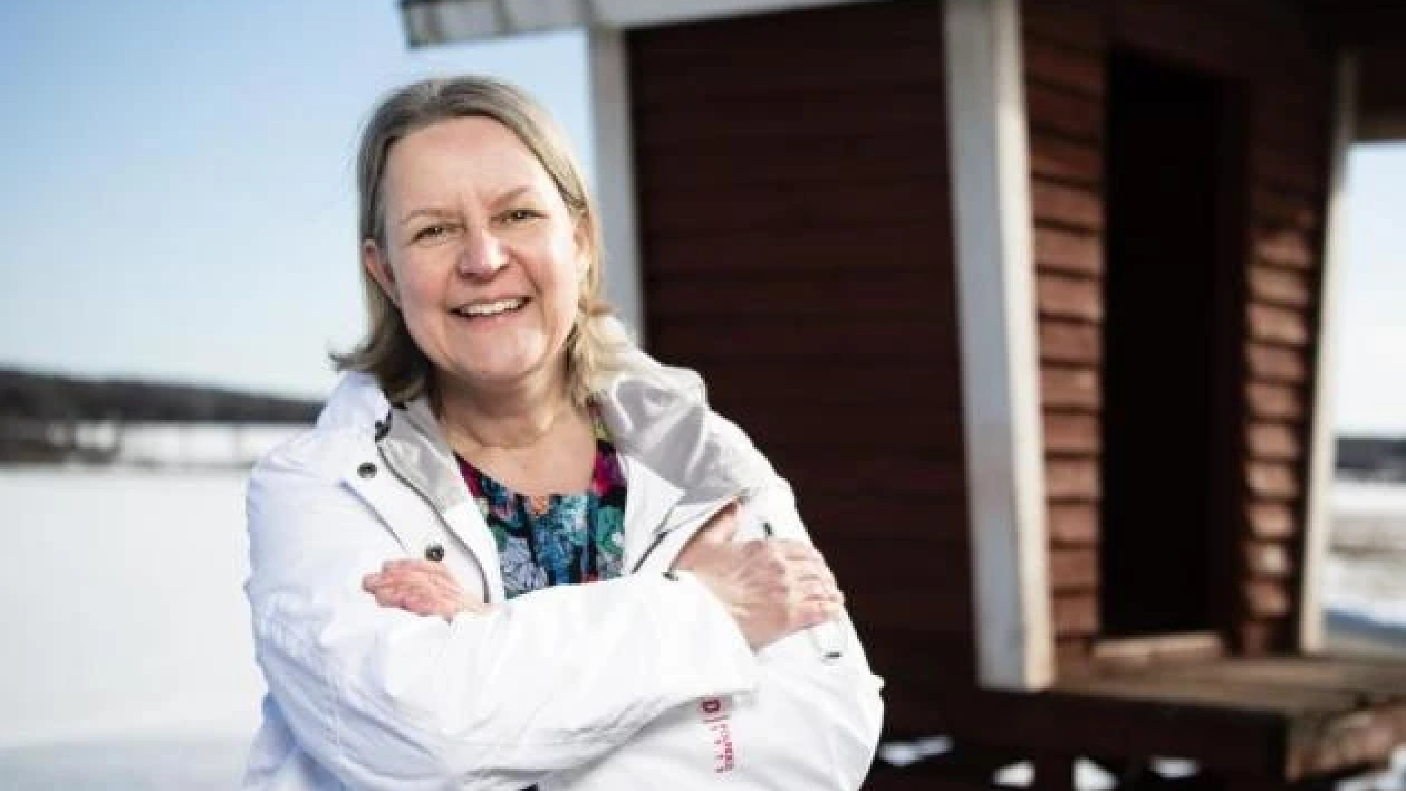 Mia Sivén, the world's first professor of sustainable pharmacy