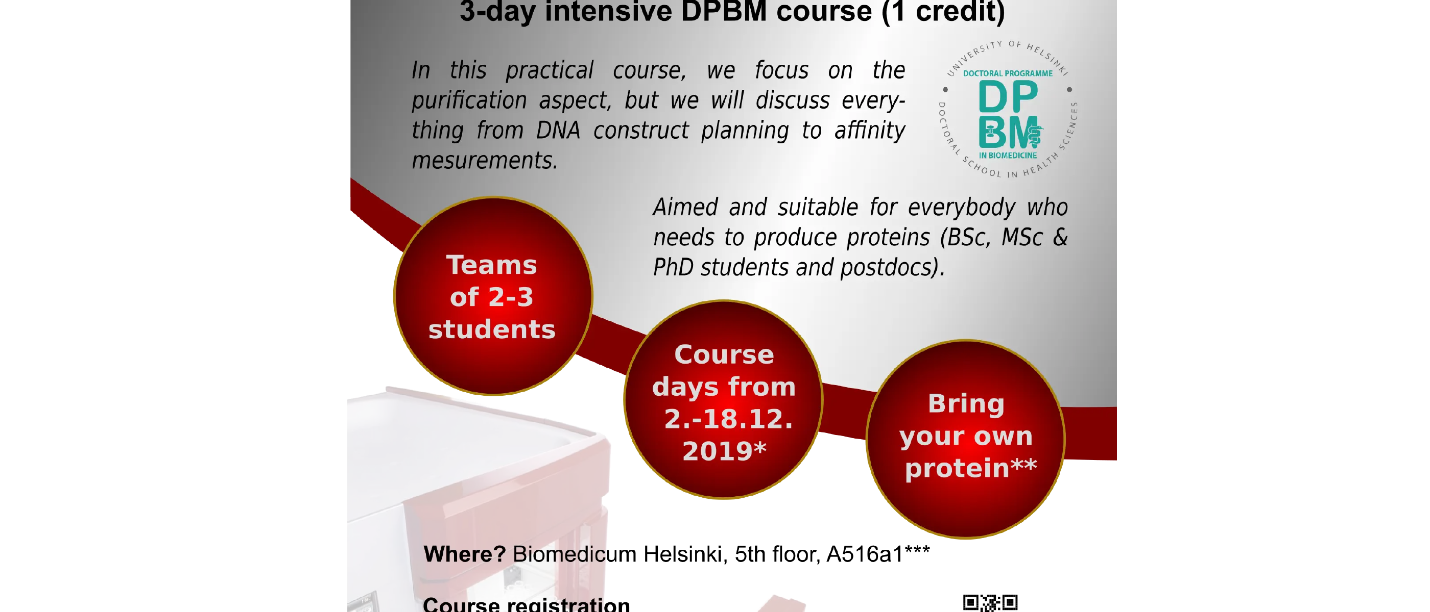 Protein Purification Course 2019