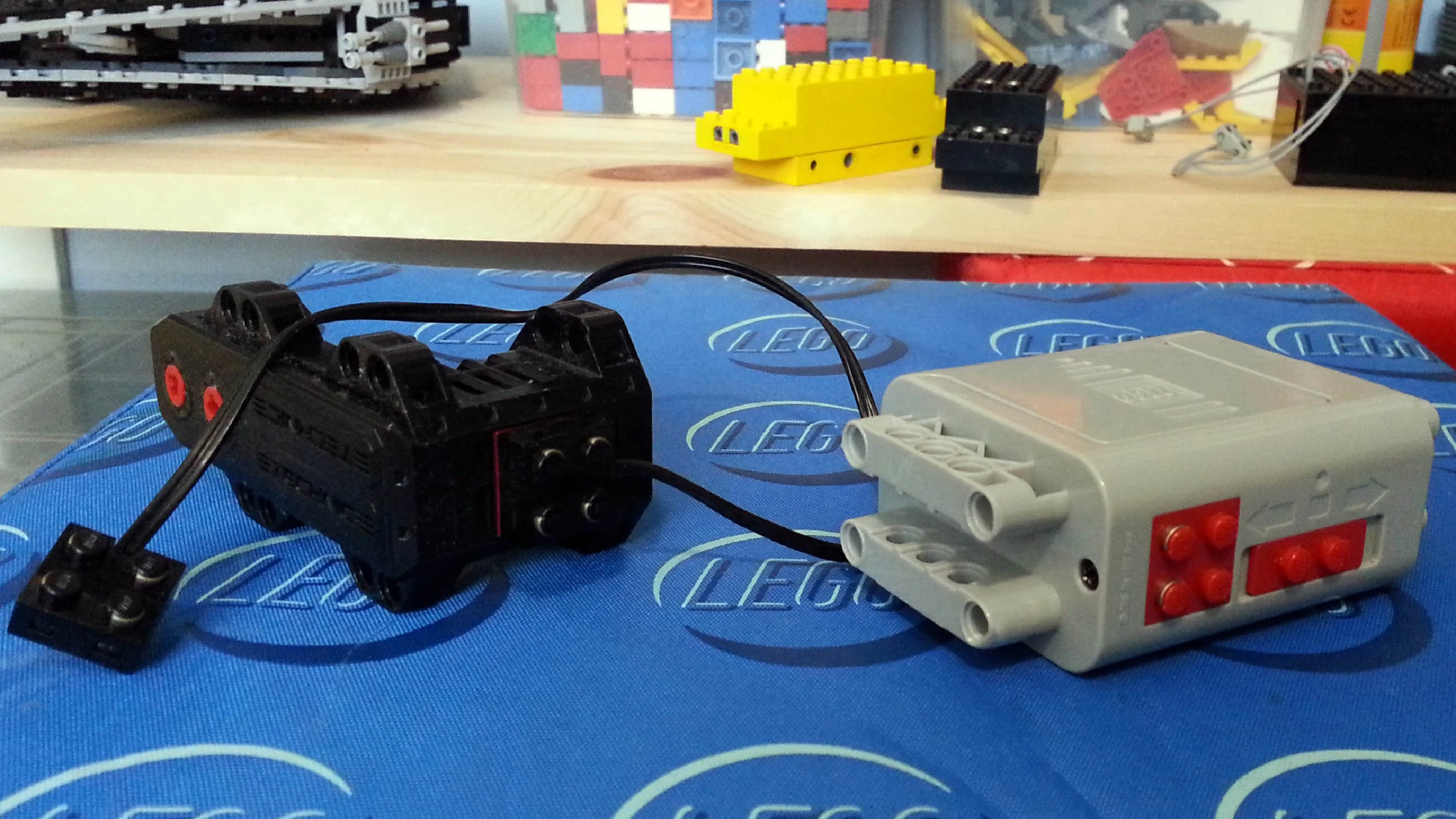 The old LEGO motors are still going strong