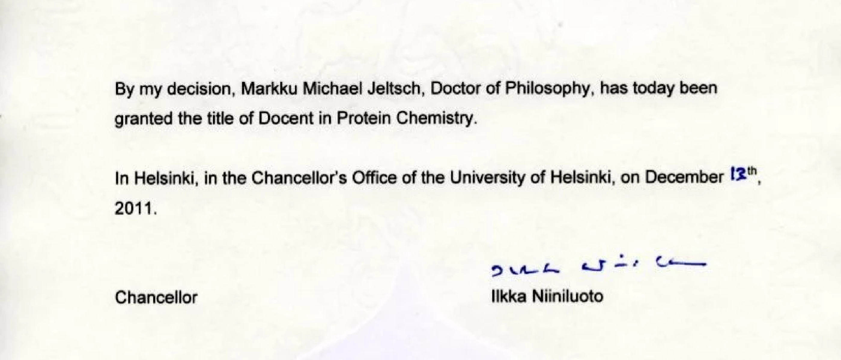 Adjunct Professor
