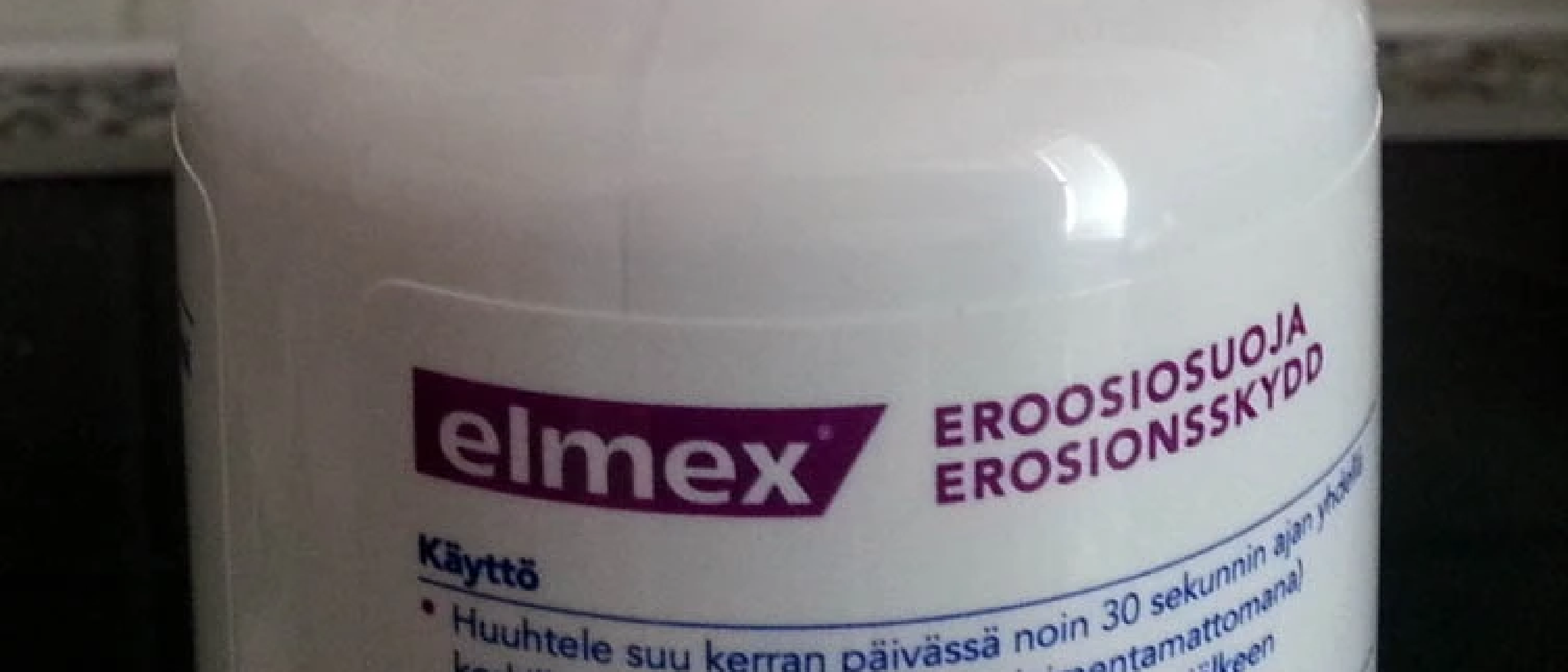 Der Schraubverschluss der Elmex-Mundspülung geht immer kaputt