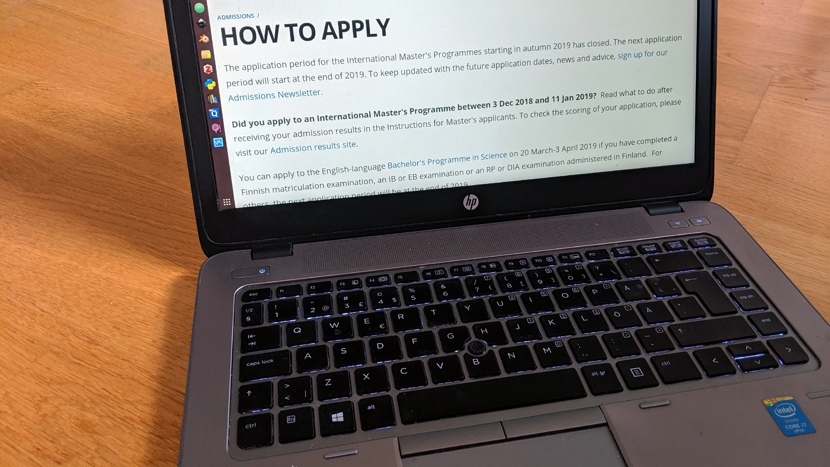 Apply successfully to the University of Helsinki