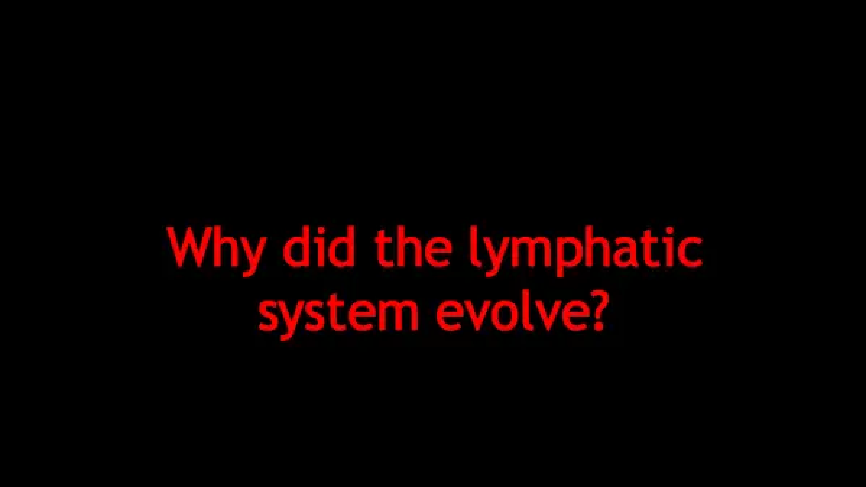 Lymphatics in Different Vertebrate Classes