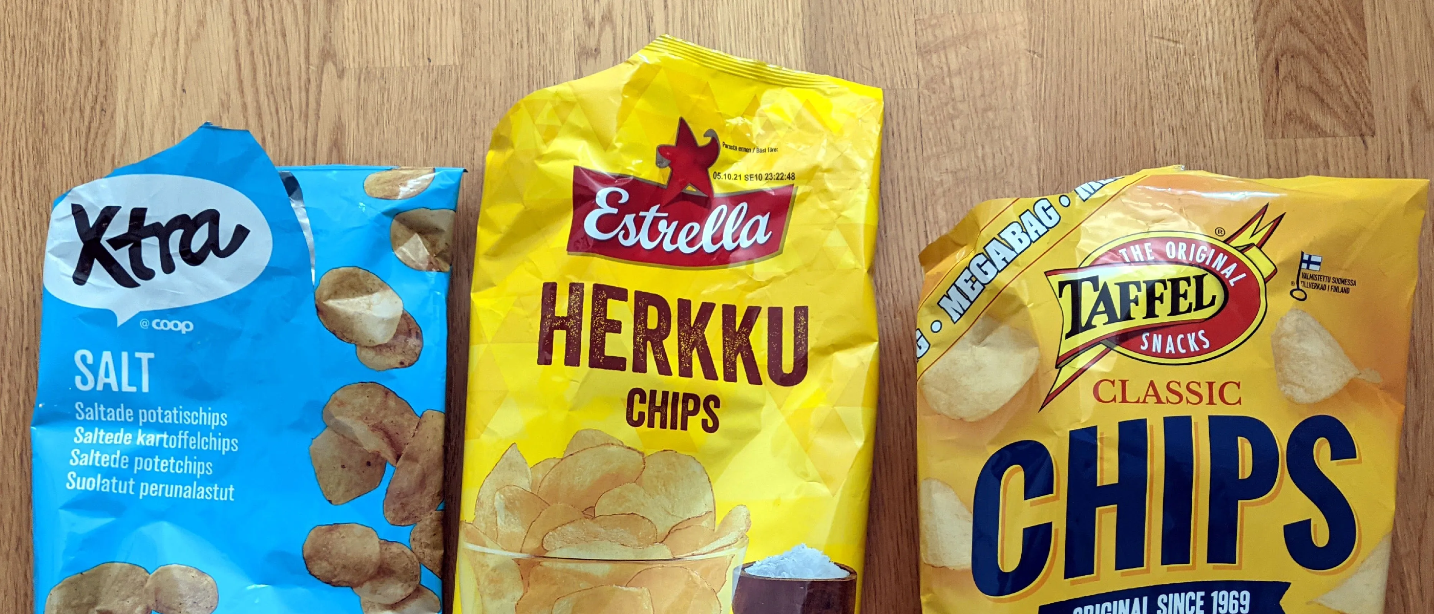 Randomized controlled potato chip tasting trial
