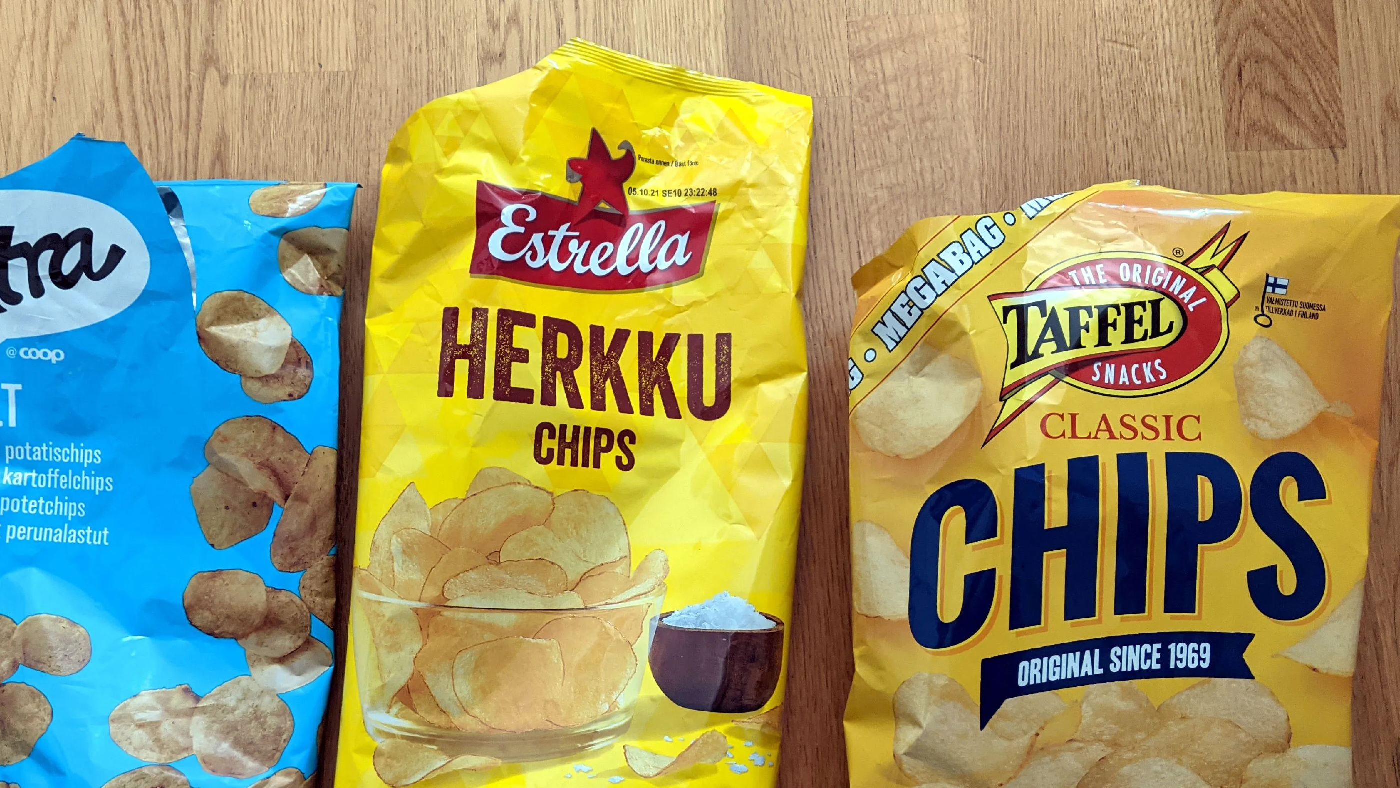 Randomized controlled potato chip tasting trial