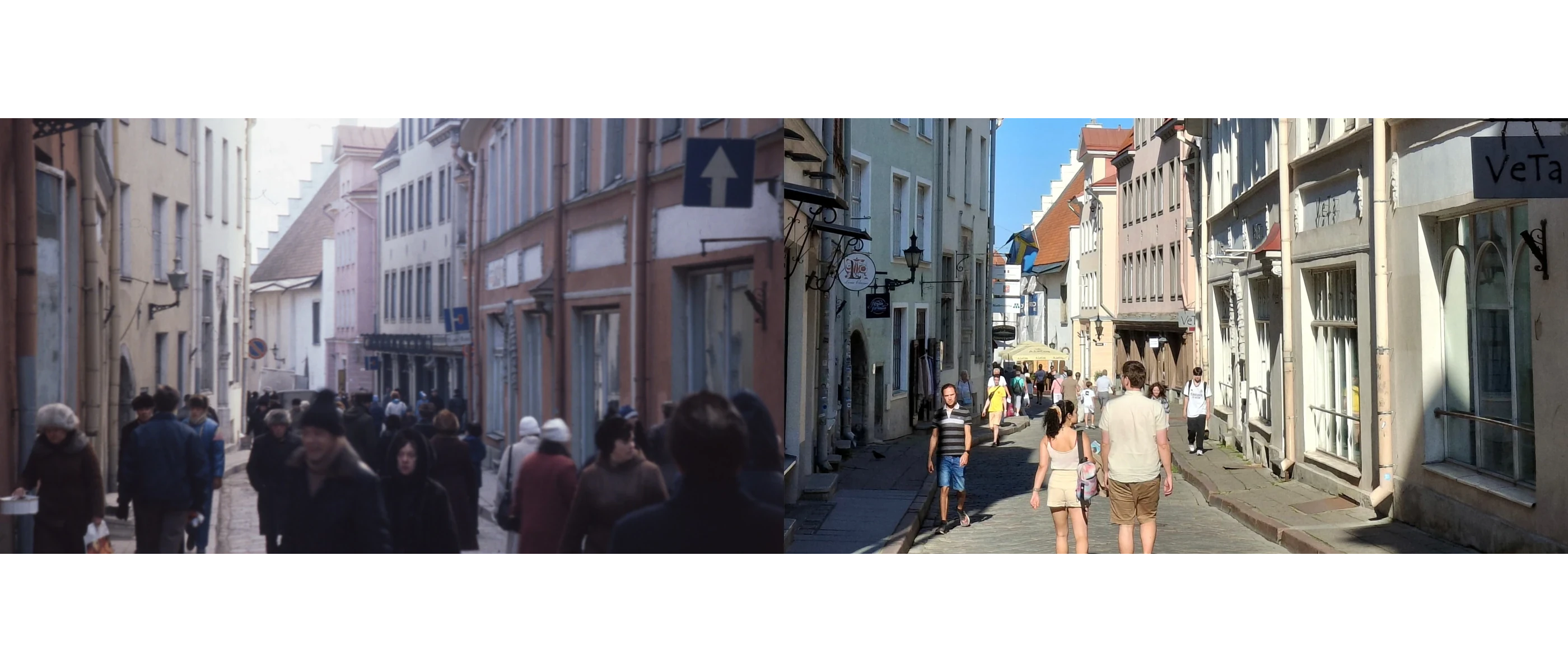 Tallinn, Estonia, 1987 vs 2025