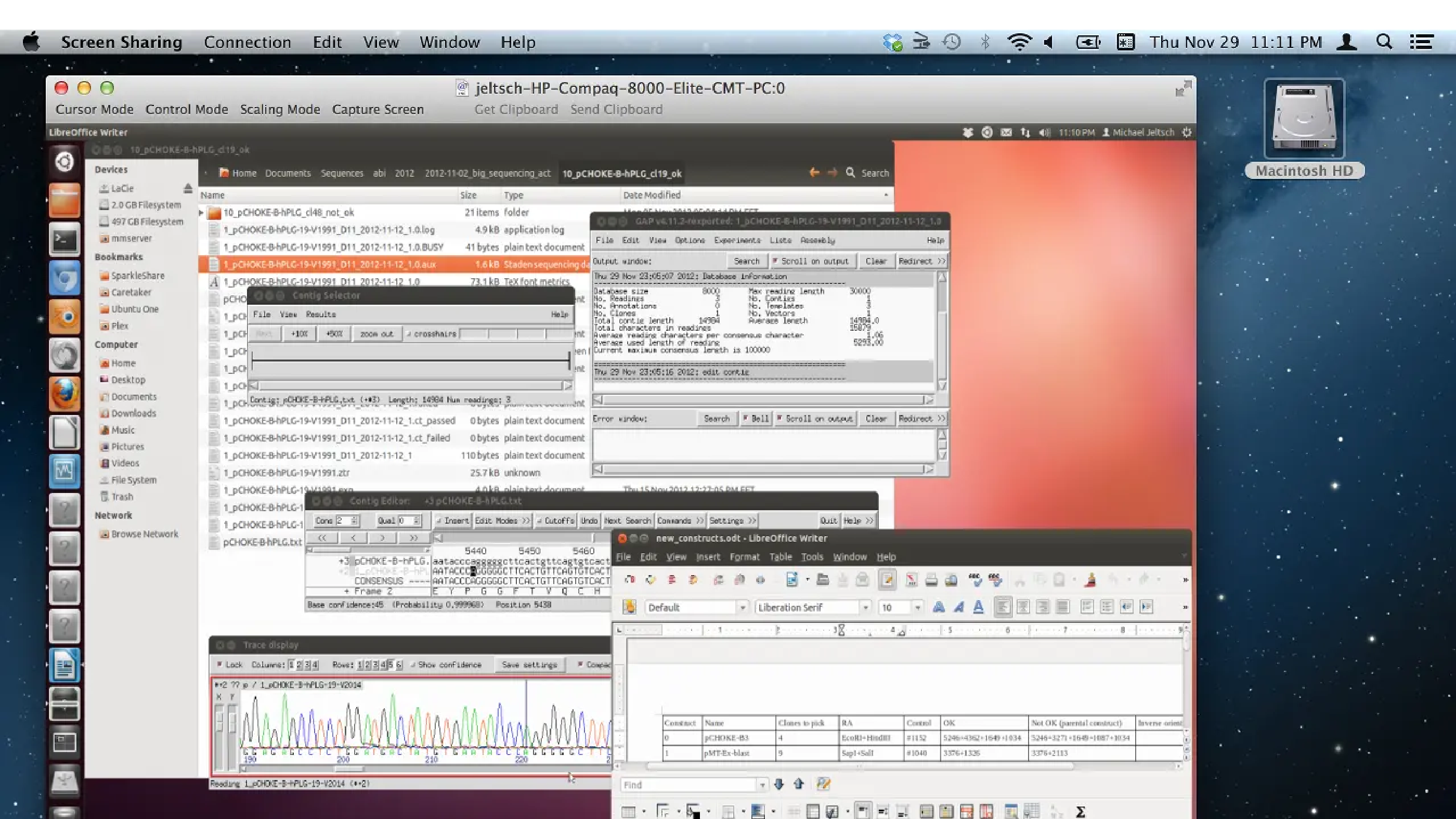 x11vnc as a nxserver replacement