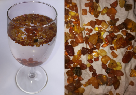 Amber from the Baltic sea Amber from the Baltic sea