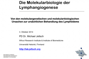 Die Molekularbiologie der Lymphangiogenese