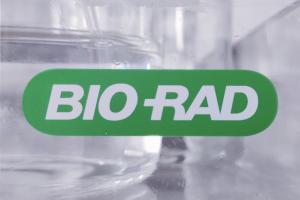 Bio-Rad's logo on our NGC FPLC device